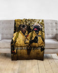 'Dog Busters' Personalized 2 Pet Blanket
