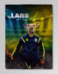 'Sweden Doggos Soccer' Personalized Pet Blanket