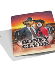 'Boney and Clyde' Naipes personalizados para 2 mascotas