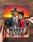 'Boney and Clyde' Personalized 2 Pet Puzzle