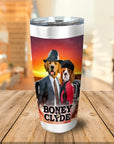 'Boney and Clyde' Personalized 2 Pet Tumbler