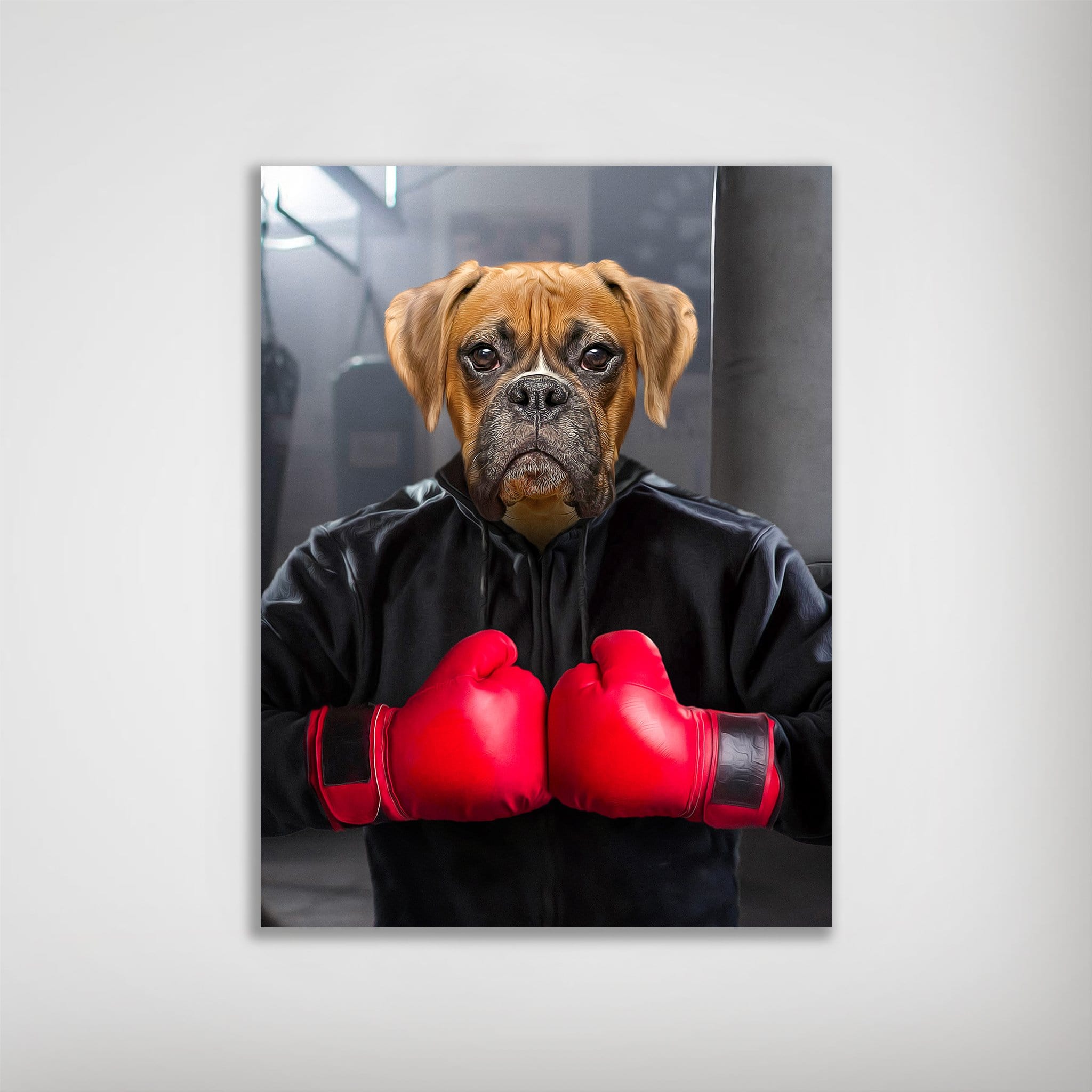 Póster Perro personalizado &#39;El Boxer&#39;