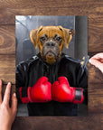 Puzzle de Perro Personalizado 'El Boxer'