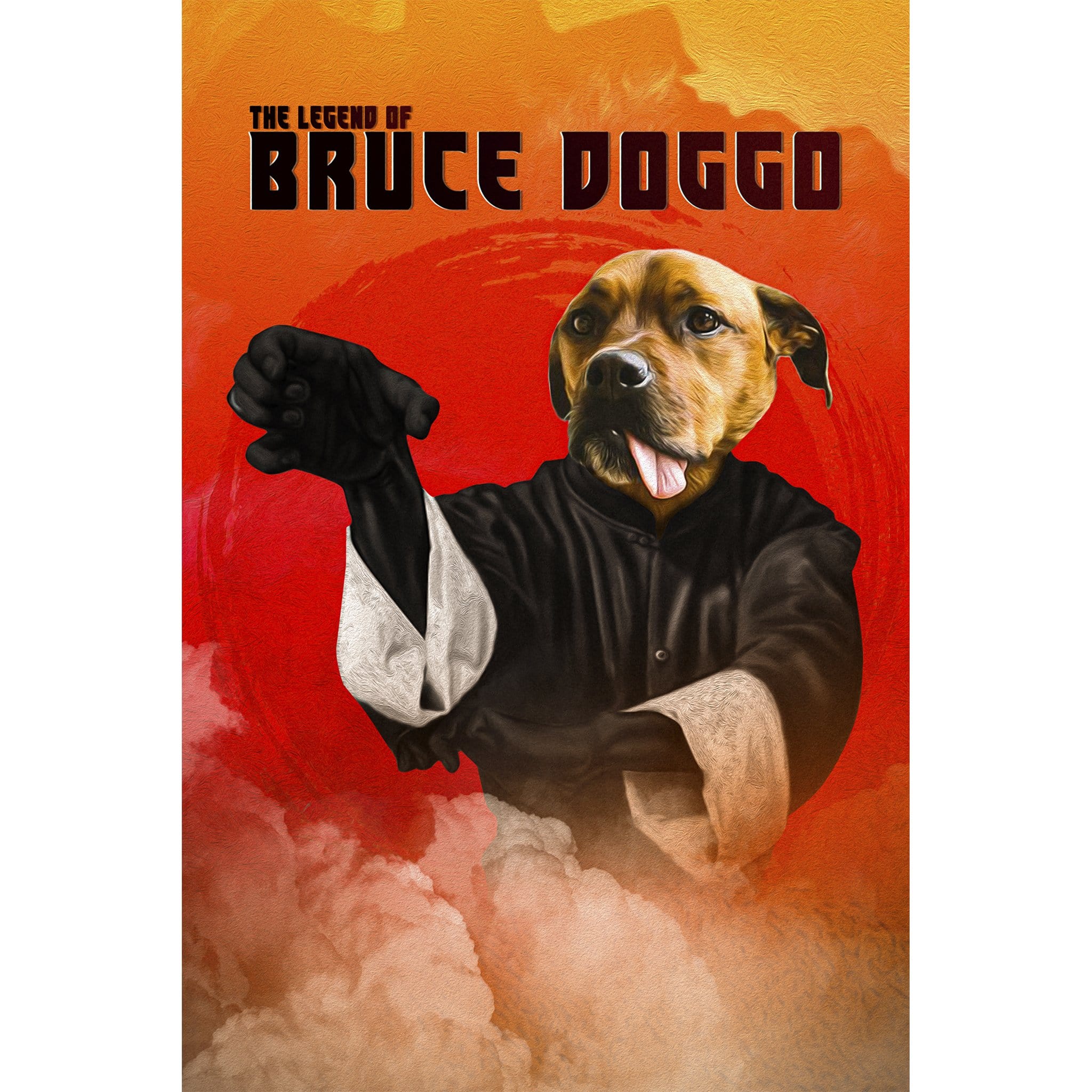 &#39;Bruce Doggo&#39; Digital Portrait