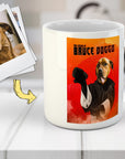 Taza personalizada para mascota 'Bruce Doggo'
