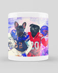 'Buffalo Doggos' Personalized 2 Pet Mug