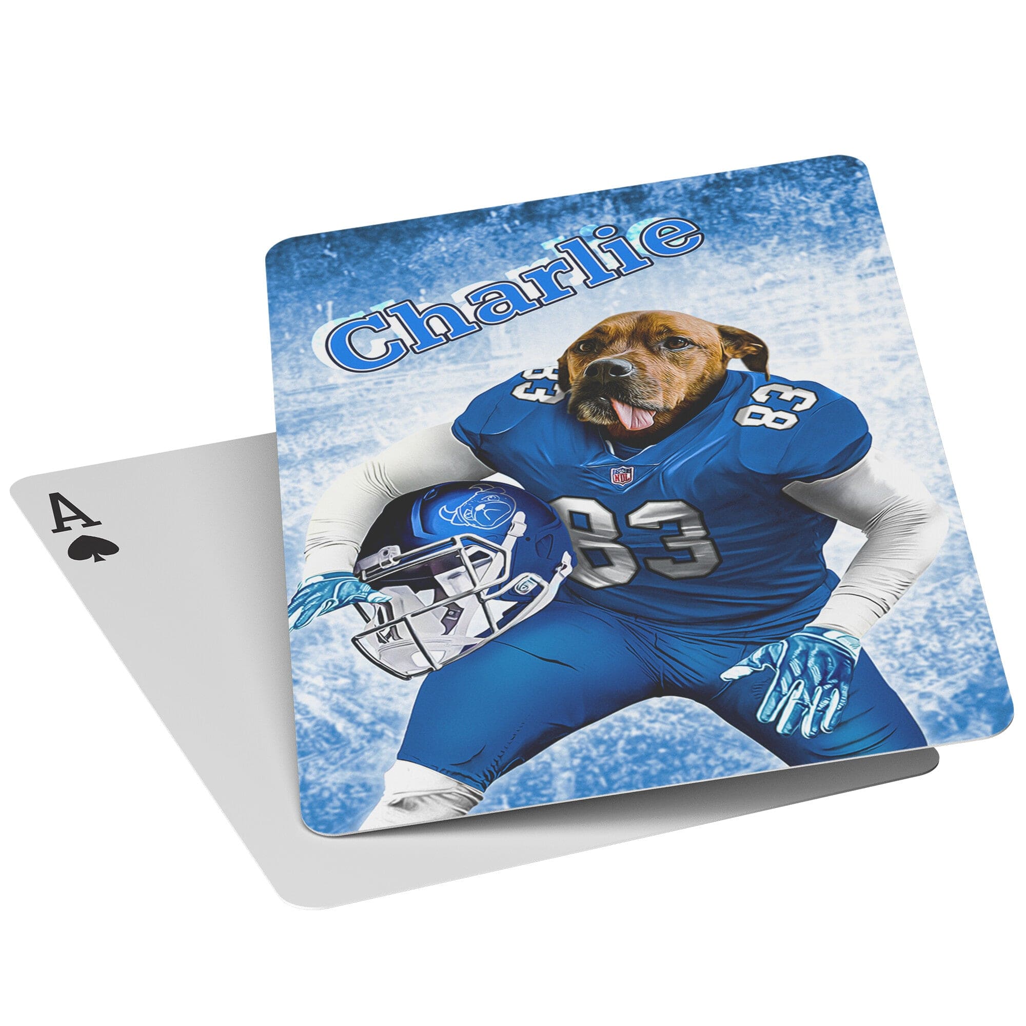 &#39;Buffalo Doggos&#39; Personalized Pet Playing Cards