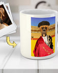 'The Bull Fighter' Personalized Pet Mug