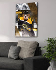 'Boston Chewins' Personalized Pet Canvas