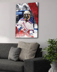 'New York Doggers' Personalized Pet Canvas