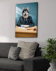 'The Lawyer' Personalized Pet Canvas