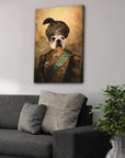 'The Sultan' Personalized Pet Canvas