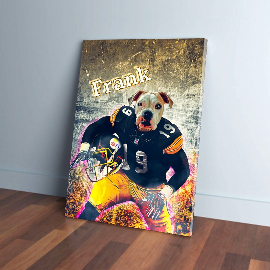 &#39;Pittsburgh Doggos&#39; Personalized Dog Canvas