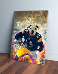 'Pittsburgh Doggos' Personalized Dog Canvas