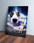 'Doggo in Space' Personalized Canvas