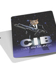 'Cat In Black' Personalized Pet Playing Cards