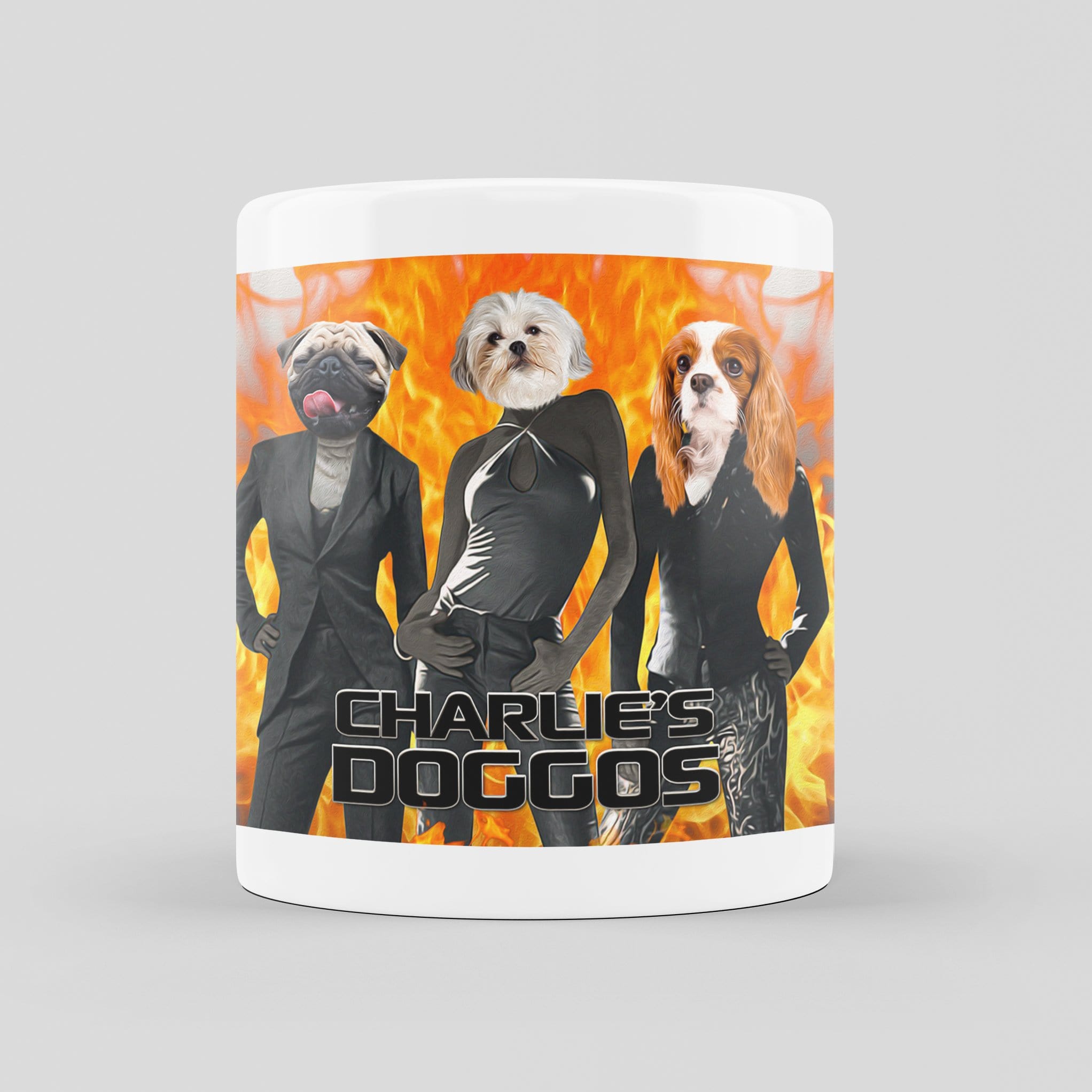'Charlie's Doggos' Personalized 3 Pet Mug