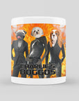 Taza personalizada con 3 mascotas 'Charlie's Doggos'