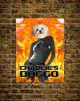 Póster Mascota personalizada 'Charlie's Doggo'