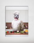 Póster Perro personalizado 'El Chef'