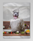 Manta personalizada para mascotas 'El Chef' 