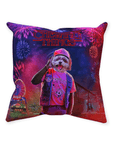 'Chewing Things' Personalized Pet Throw Pillow