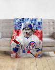 'Chicago Cubdogs' Personalized Pet Blanket