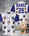 Camiseta de béisbol personalizada de los Chicago Beardogs