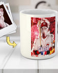 'Cincinnati Red Doggos' Personalized Pet Mug