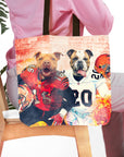 'Cincinnati Doggos' Personalized 2 Pet Tote Bag