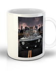 'The Classic Pawmaro' Personalized 2 Pet Mug