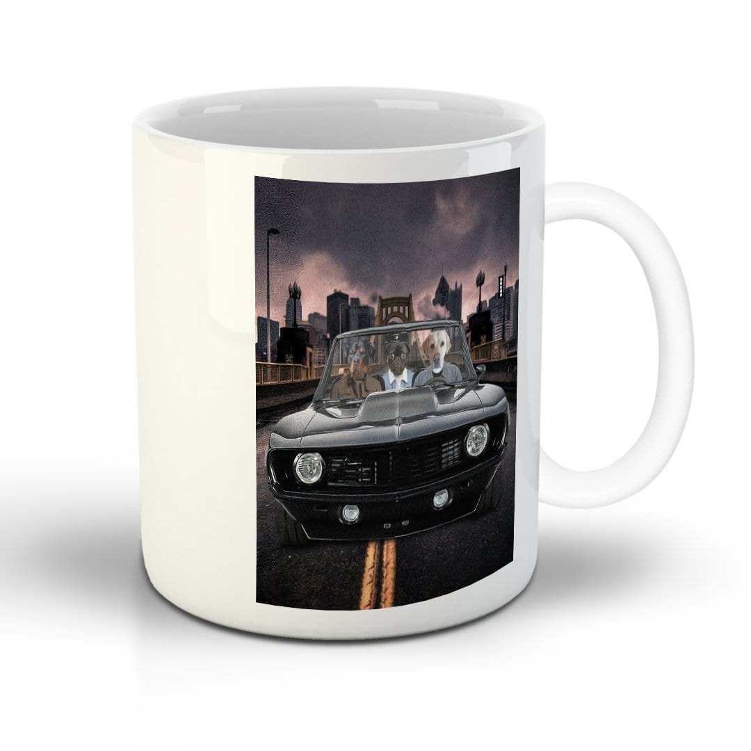 &#39;The Classic Pawmaro&#39; Personalized 3 Pet Mug