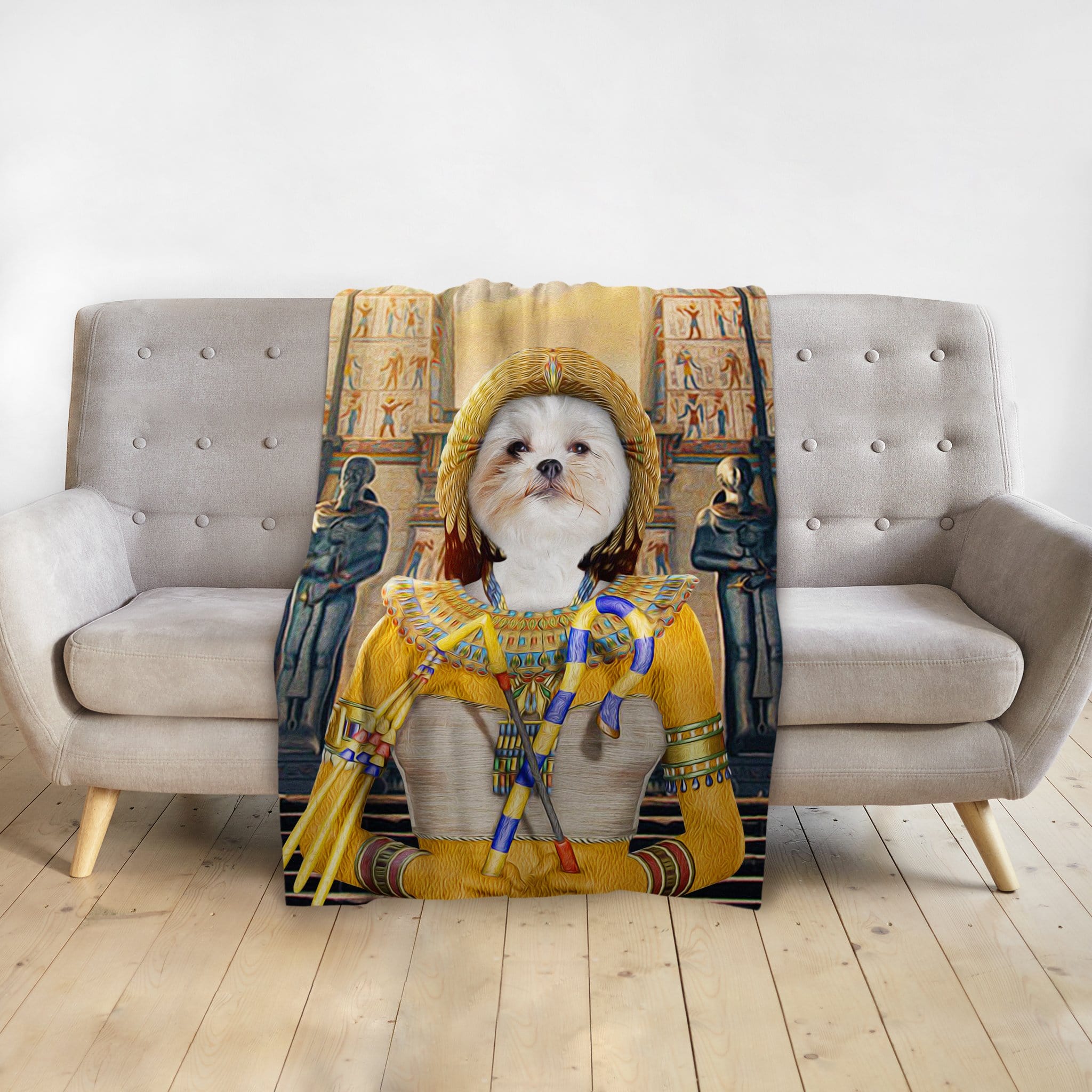 &#39;Cleopawtra&#39; Personalized Pet Blanket