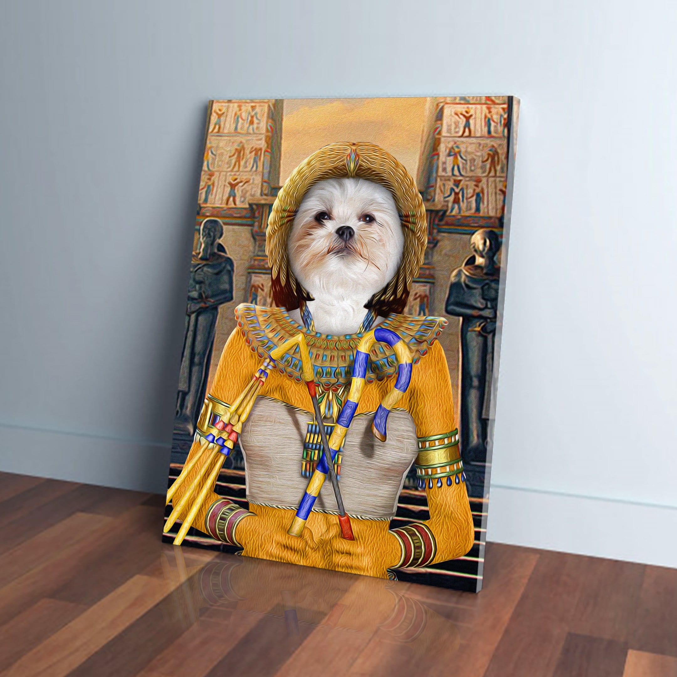 &#39;Cleopawtra&#39; Personalized Pet Canvas