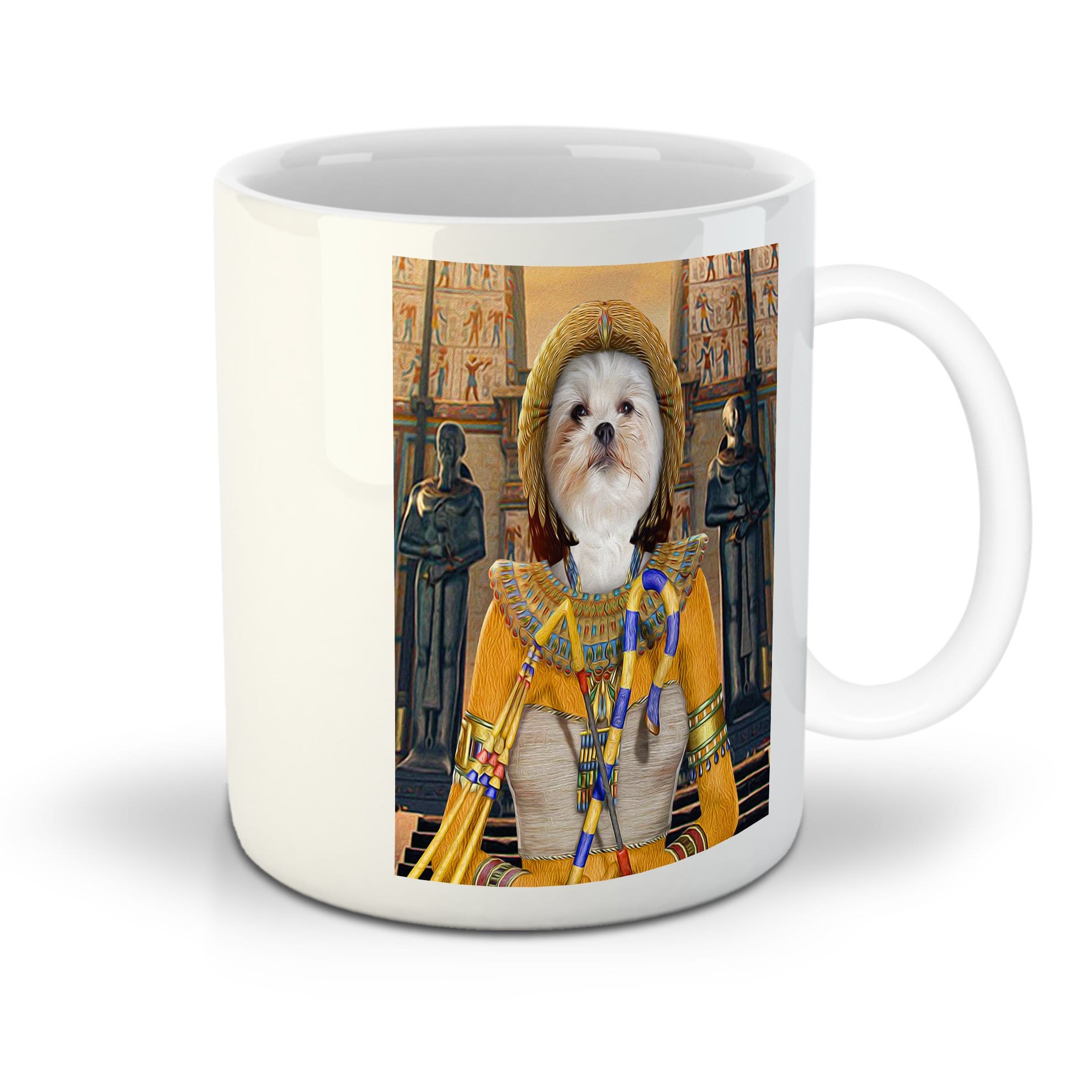 &#39;Cleopawtra&#39; Personalized Pet Mug