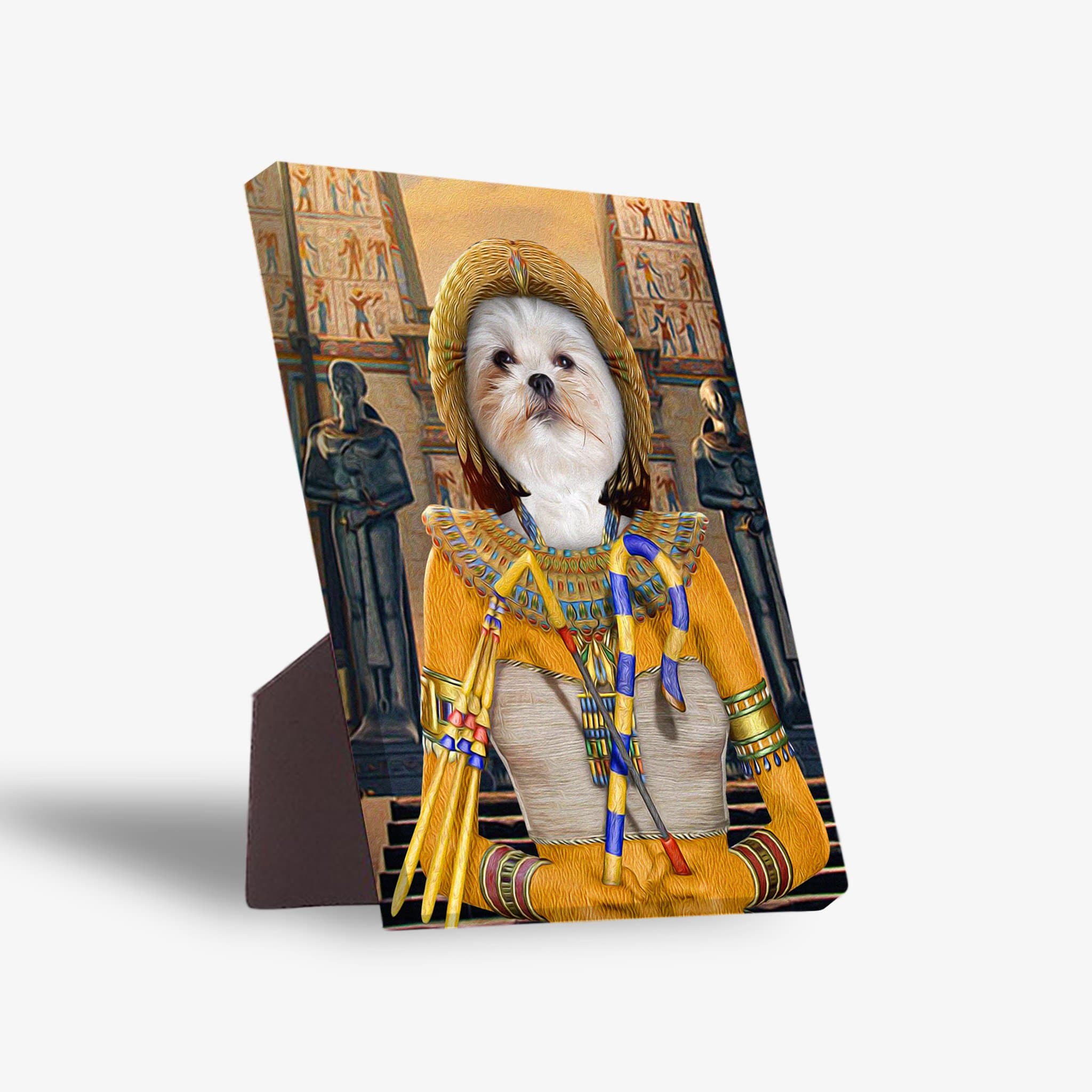 &#39;Cleopawtra&#39; Personalized Pet Standing Canvas