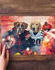 'Cleveland Doggos' Personalized 2 Pet Puzzle