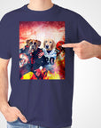 Camiseta personalizada para 2 mascotas 'Cleveland Doggos' 