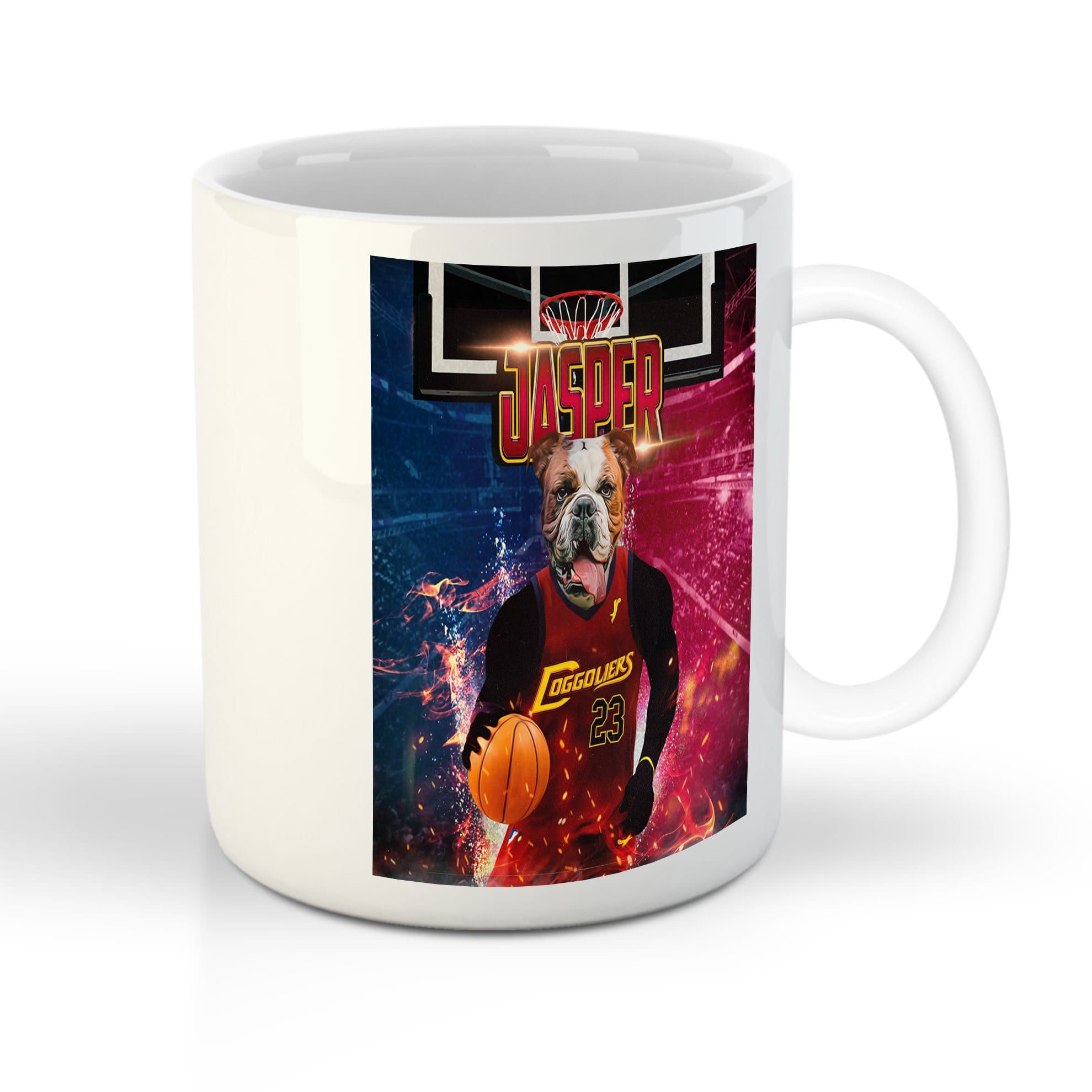 &#39;Cleveland Doggoliers&#39; Personalized Pet Mug
