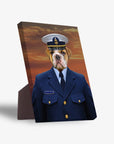 'The Coast Guard' Personalized Pet Standing Canvas