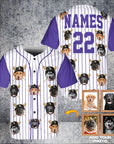 Camiseta de béisbol personalizada de los Colorado Doggies