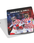'Croatia Doggos' Personalized 2 Pet Playing Cards