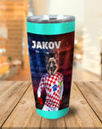 'Croatia Doggos Soccer' Personalized Tumbler