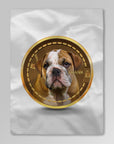 Manta personalizada para mascotas 'Crypto personalizado (tu perro)' 