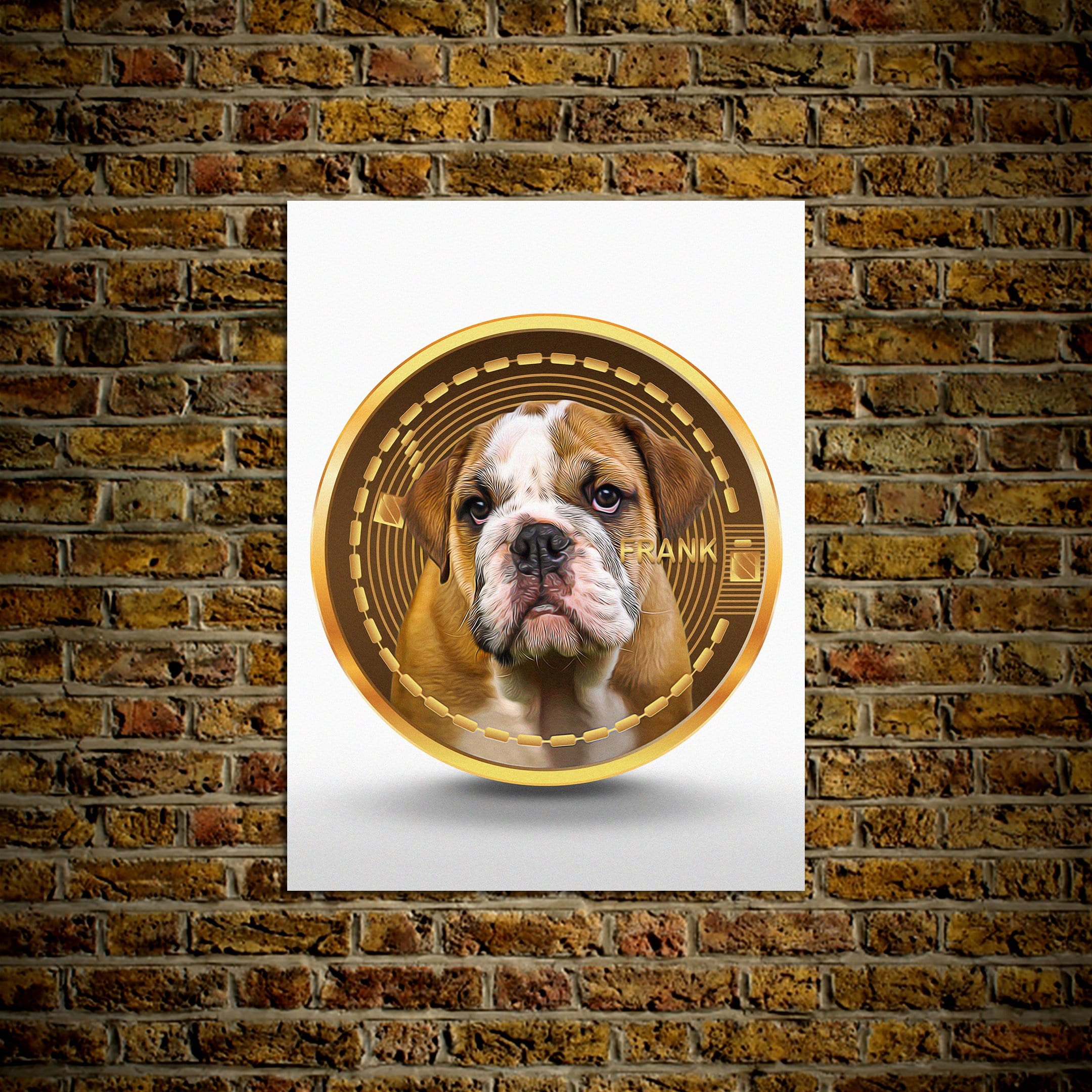 &#39;Custom Crypto (Your Dog)&#39; Personalized Pet Poster