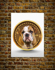 'Custom Crypto (Your Dog)' Personalized Pet Poster
