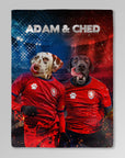 'Czech Doggos' Personalized 2 Pet Blanket