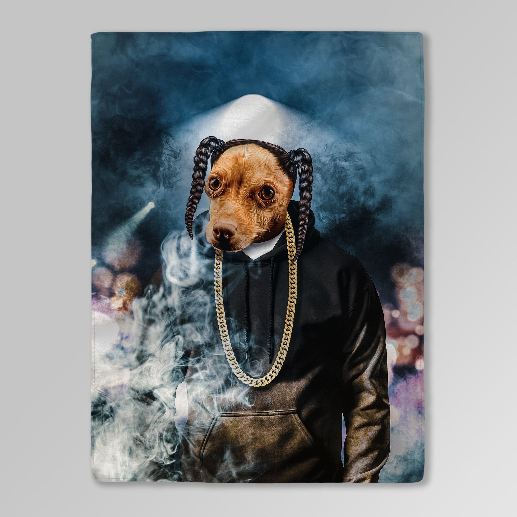 &#39;D.O. Double G&#39; Personalized Pet Blanket