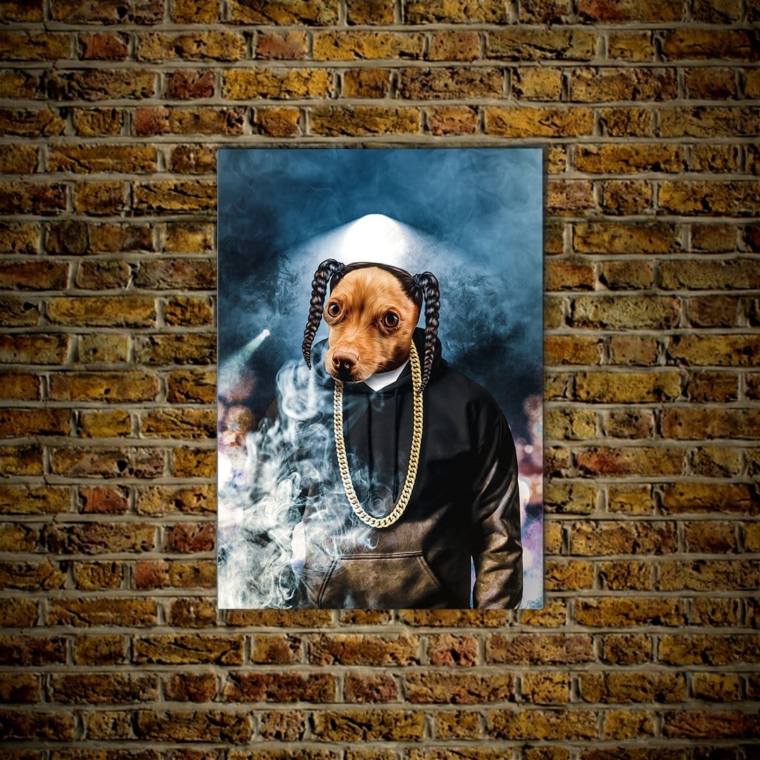 &#39;D.O. Double G&#39; Personalized Dog Poster