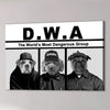 Load image into Gallery viewer, &#39;D.W.A. (Doggo&#39;s With Attitude)&#39; Personalized 3 Pet Canvas